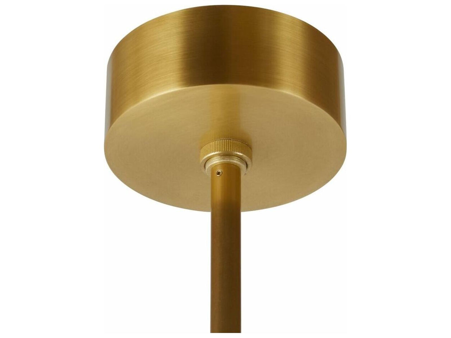 Arteriors Home Ember 16-Light Chandelier in Antique Brass and Matte Swirl Glass