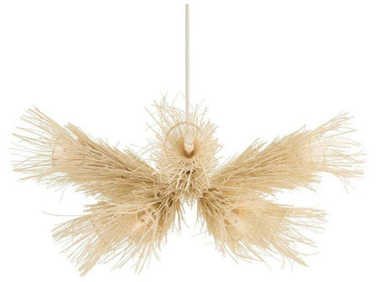 Arteriors Home 12-Light Kauai Chandelier Bleached Rattan