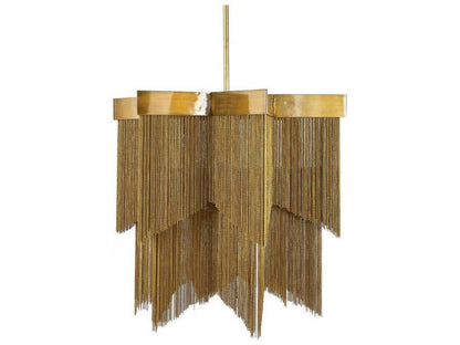Arteriors Home Bridget 4-Light Chandelier in Vintage Brass