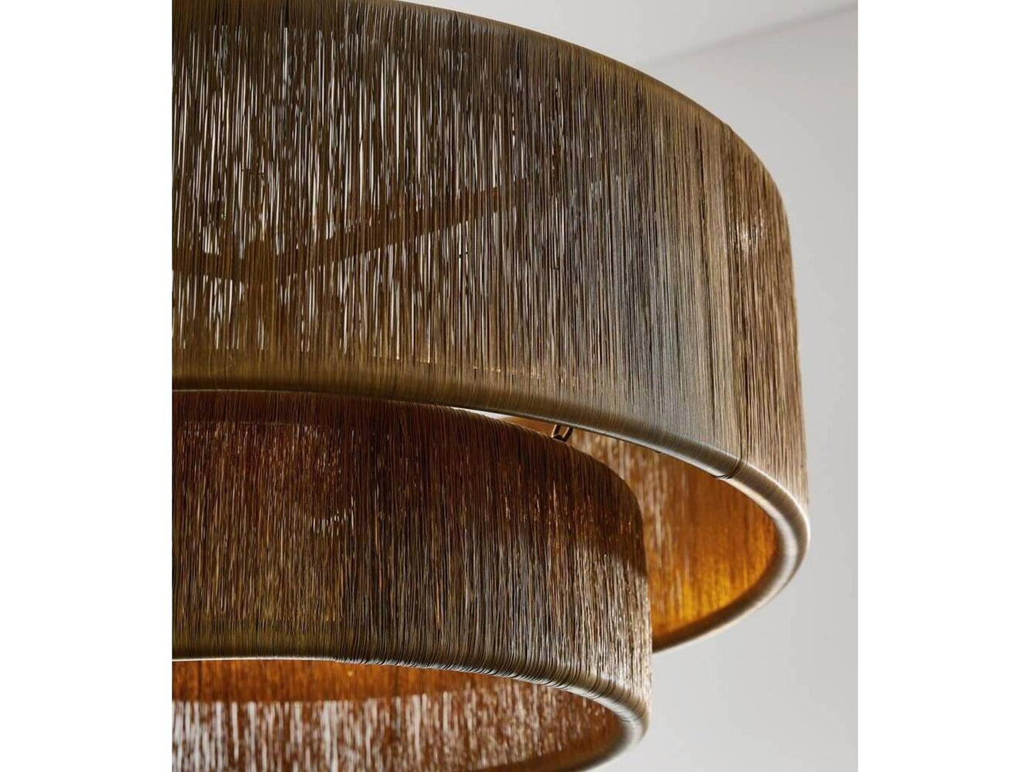 Arteriors Home 3-Light Creighton Chandelier in Vintage Brass and Blackened Iron