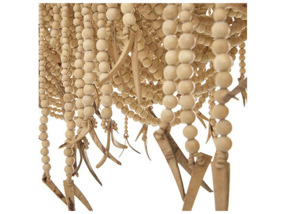 Arteriors Home Baja 3-Light Natural Brown Chandelier