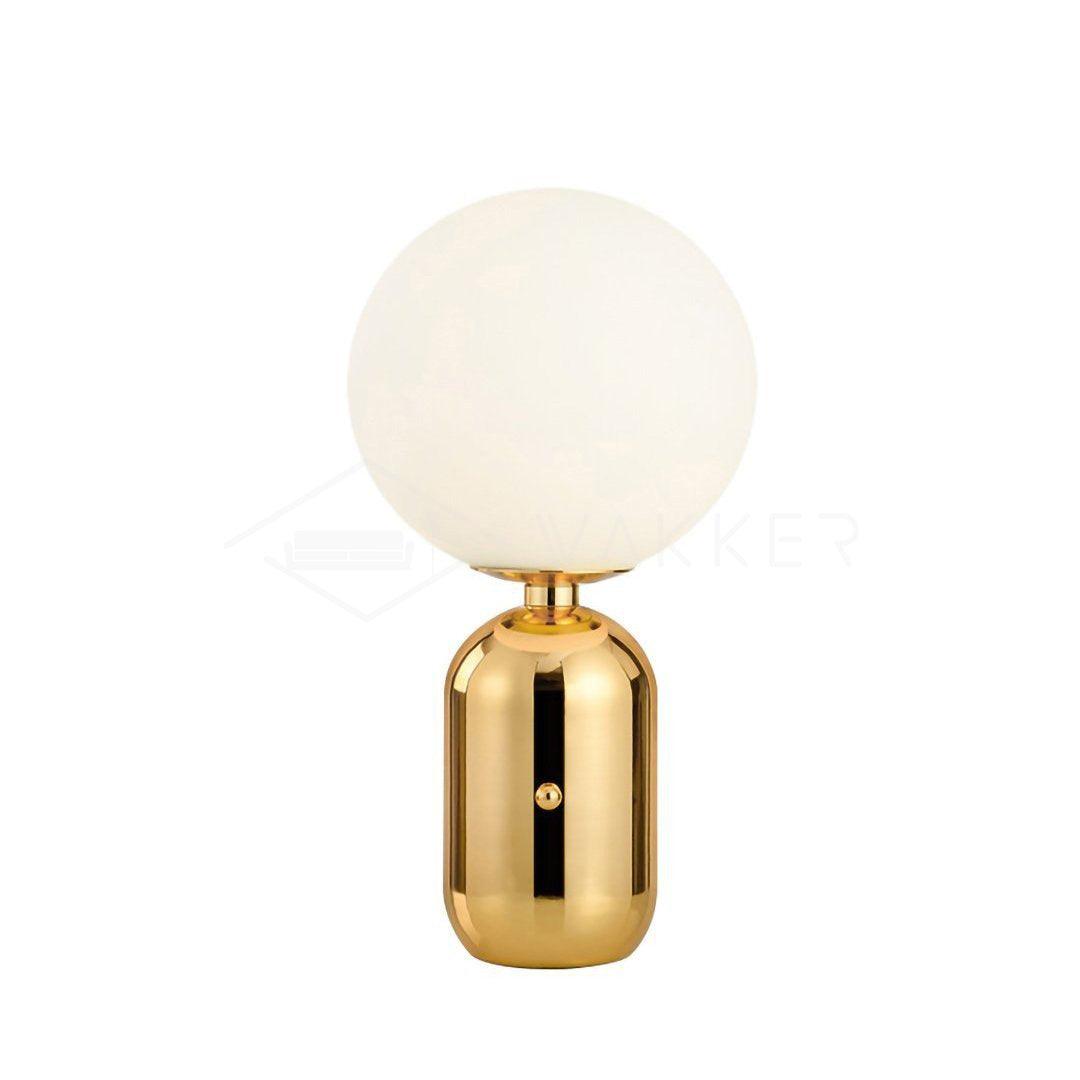 Kade Table Lamp ∅ 7.9″ x H 15.7″ / Dia 20cm x H 40cm / Copper + White / US Plug Table lamp