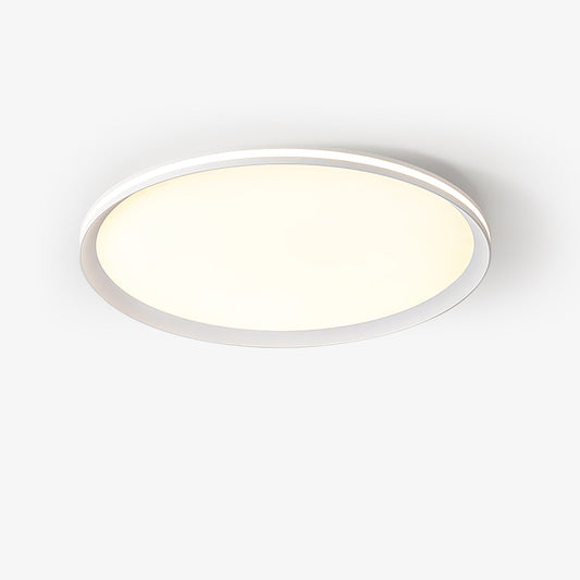Acrylic Circular LED Ceiling Light ∅ 15.7″ x H 1.2″ / Dia 40cm x H 3cm / White / Three-Color Changing Light Ceiling lamp