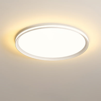 Acrylic Circular LED Ceiling Light ∅ 19.7″ x H 1.2″ / Dia 50cm x H 3cm / White / Three-Color Changing Light Ceiling lamp