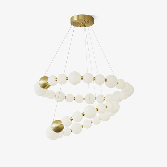 Acrylic Pearls Chandelier Chandelier