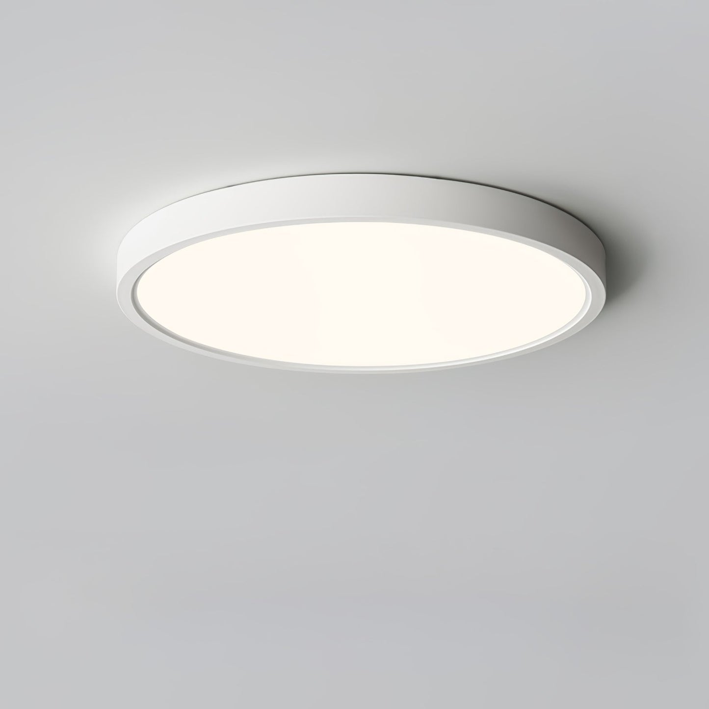 Acrylic Thinnest Round Ceiling Light ∅ 15.7″ x H 0.98″ / Dia 40cm x H 2.5cm / White / Warm Light 1001 Ceiling lamp