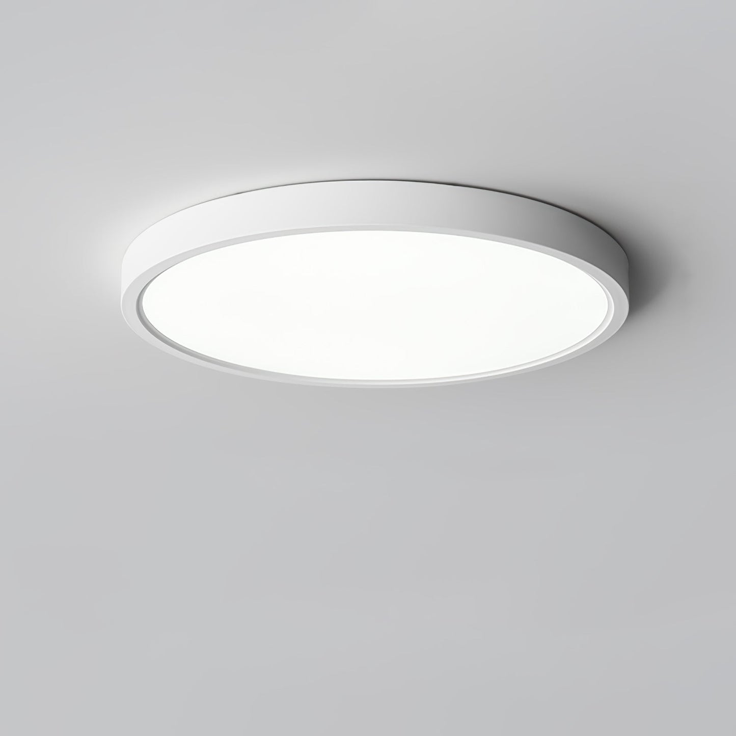 Acrylic Thinnest Round Ceiling Light ∅ 15.7″ x H 0.98″ / Dia 40cm x H 2.5cm / White / Cool Light 1001 Ceiling lamp