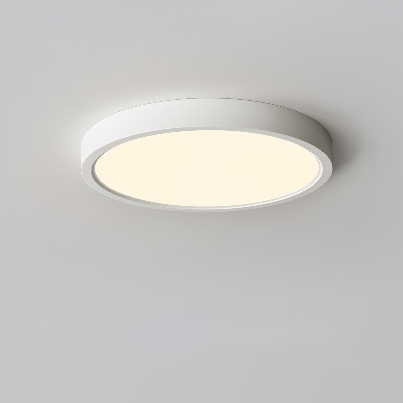 Acrylic Thinnest Round Ceiling Light ∅ 9.1″ x H 0.98″ / Dia 23cm x H 2.5cm / White / Warm Light 1001 Ceiling lamp