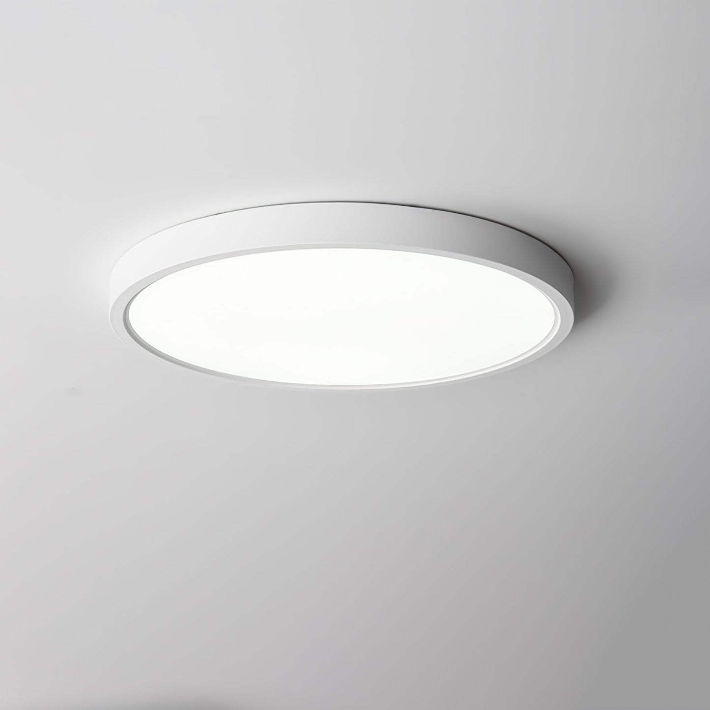 Acrylic Thinnest Round Ceiling Light ∅ 11.8″ x H 0.98″ / Dia 30cm x H 2.5cm / White / Cool Light 1001 Ceiling lamp