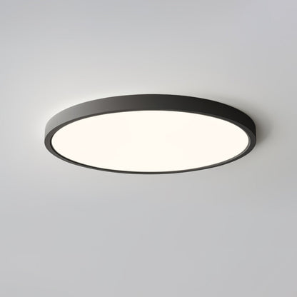 Acrylic Thinnest Round Ceiling Light ∅ 23.6″ x H 0.98″ / Dia 60cm x H 2.5cm / Black / Warm Light 1001 Ceiling lamp