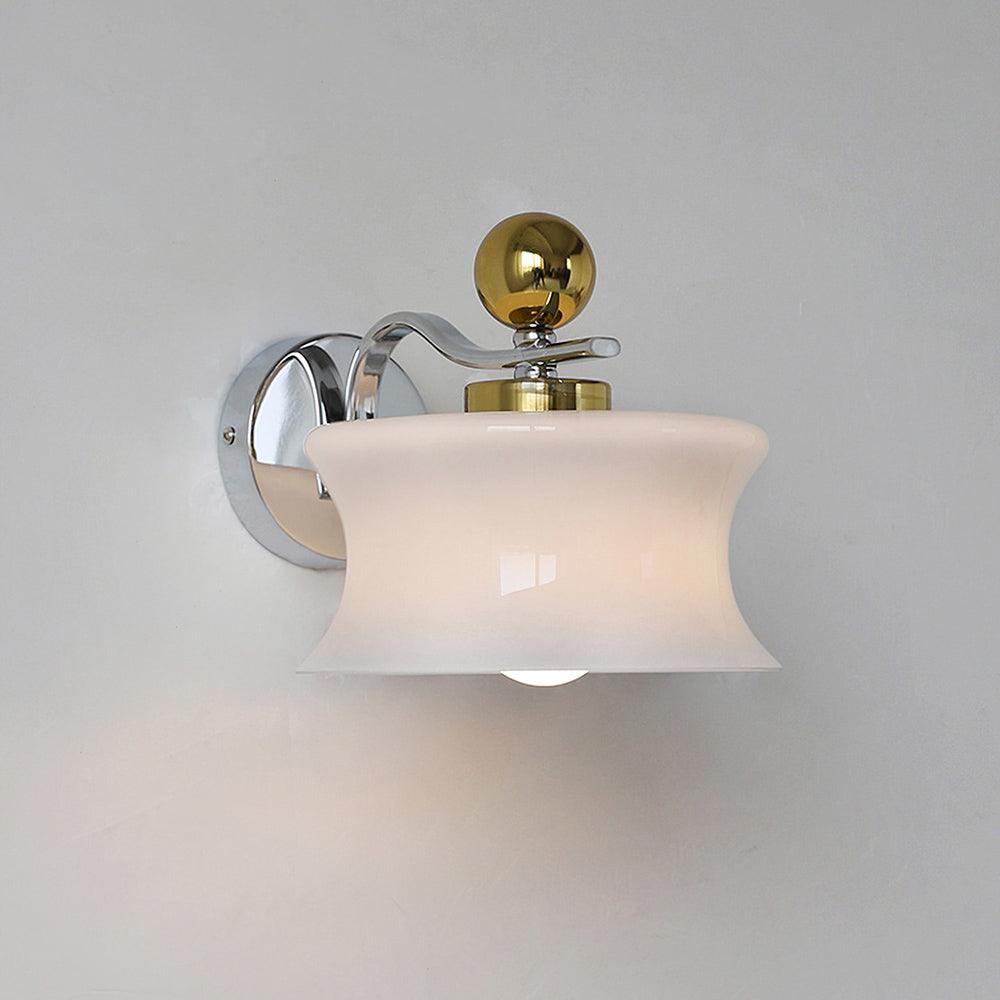 Adorn Wall Sconce ∅ 7.9″ x H 7.9″ / Dia 20cm x H 20cm / White Wall lamp