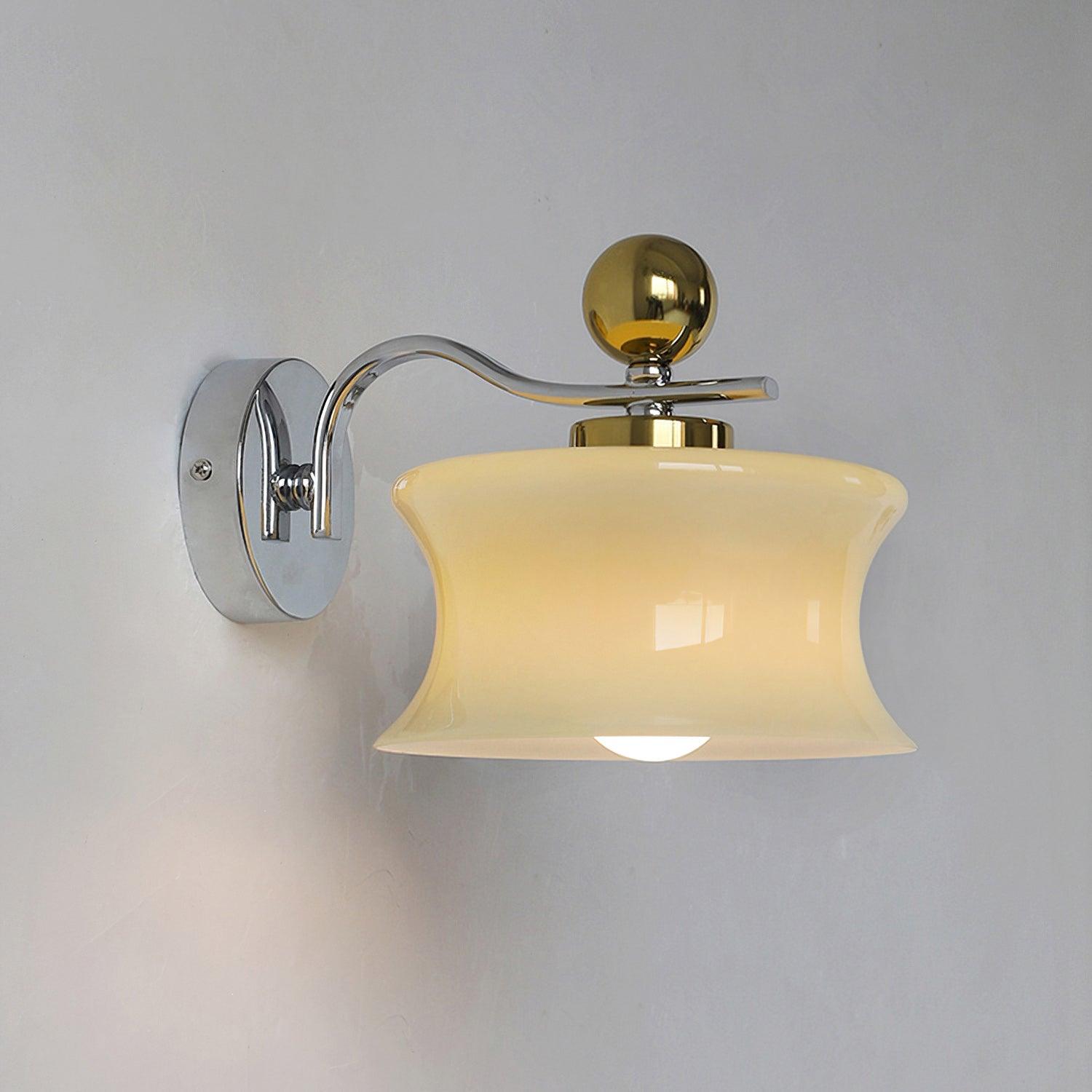Adorn Wall Sconce ∅ 7.9″ x H 7.9″ / Dia 20cm x H 20cm / Beige Wall lamp