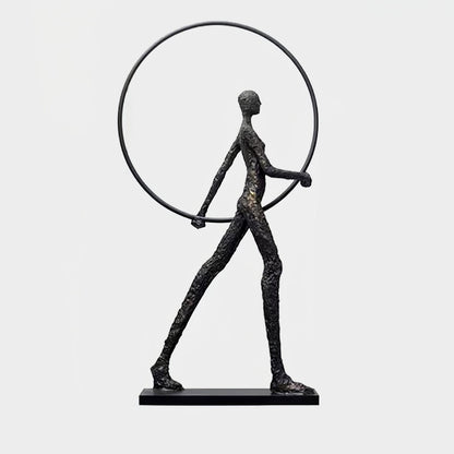 Aeon Sculpture Floor Lamp ∅ 38.5″ x H 59.4″ / Dia 98cm x H 151cm / Model B & Warm Light / US Plug Floor lamp