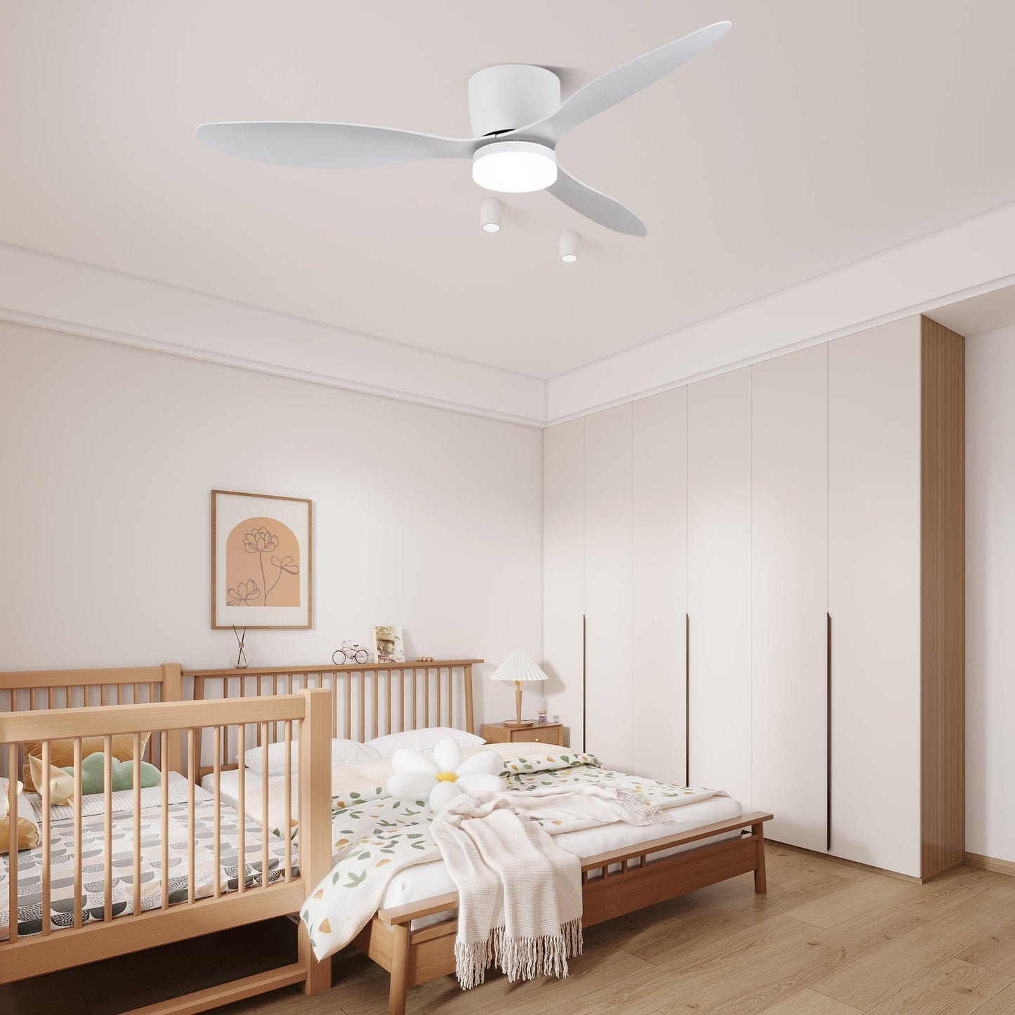 Aerodynamics Wooden 48’’/52’’ Ceiling Fan Light Ceiling fan light
