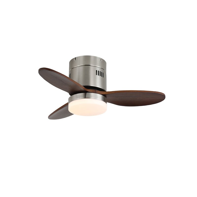 Aeroluxe Modern Ceiling Fan Light Model A ∅ 28″ x H 11.8″ / Dual Color Temperature / Wooden blades 1001 Ceiling fan