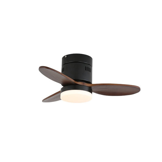 Aeroluxe Modern Ceiling Fan Light Model B ∅ 28″ x H 11.8″ / Dual Color Temperature / Wooden blades 1001 Ceiling fan