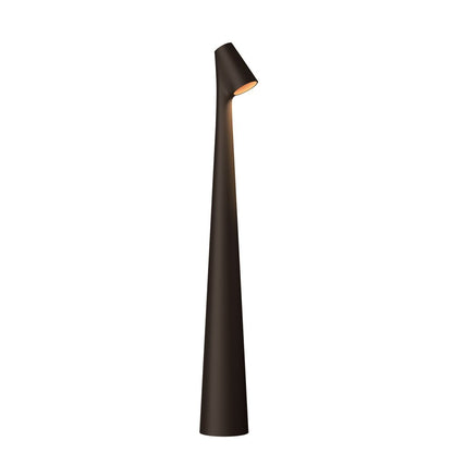 Africa Floor Lamp ∅ 6.3″ x H 53.1″ / Black & Warm Light / US Plug Floor lamp