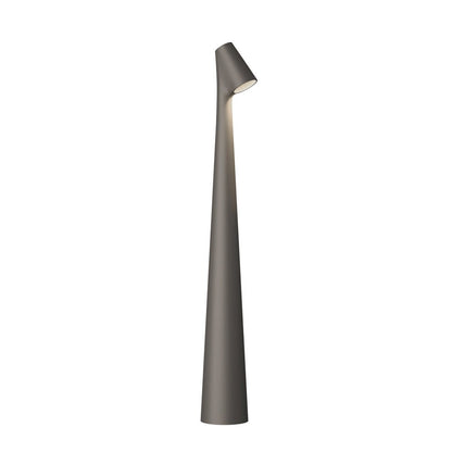 Africa Floor Lamp ∅ 6.3″ x H 53.1″ / Grey & Warm Light / US Plug Floor lamp