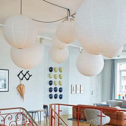 Akari A Round Swag Light 1001 Pendant light