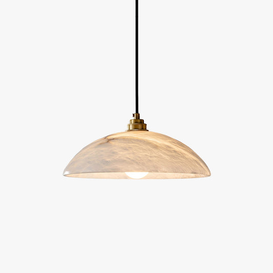 Alabaster Dome Pendant Lamp Pendant light