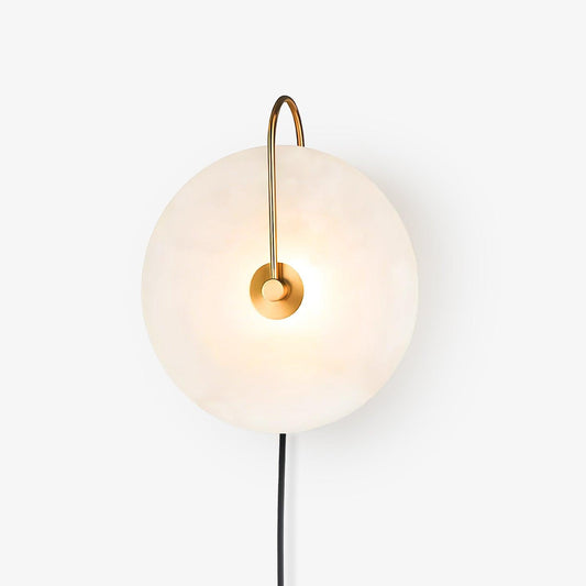 Alabaster LED Plug-In Wall Lamp Wall lamp