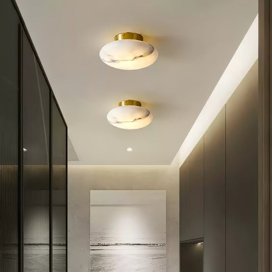 Alabaster Oval Ceiling Lamp Ceiling lamp