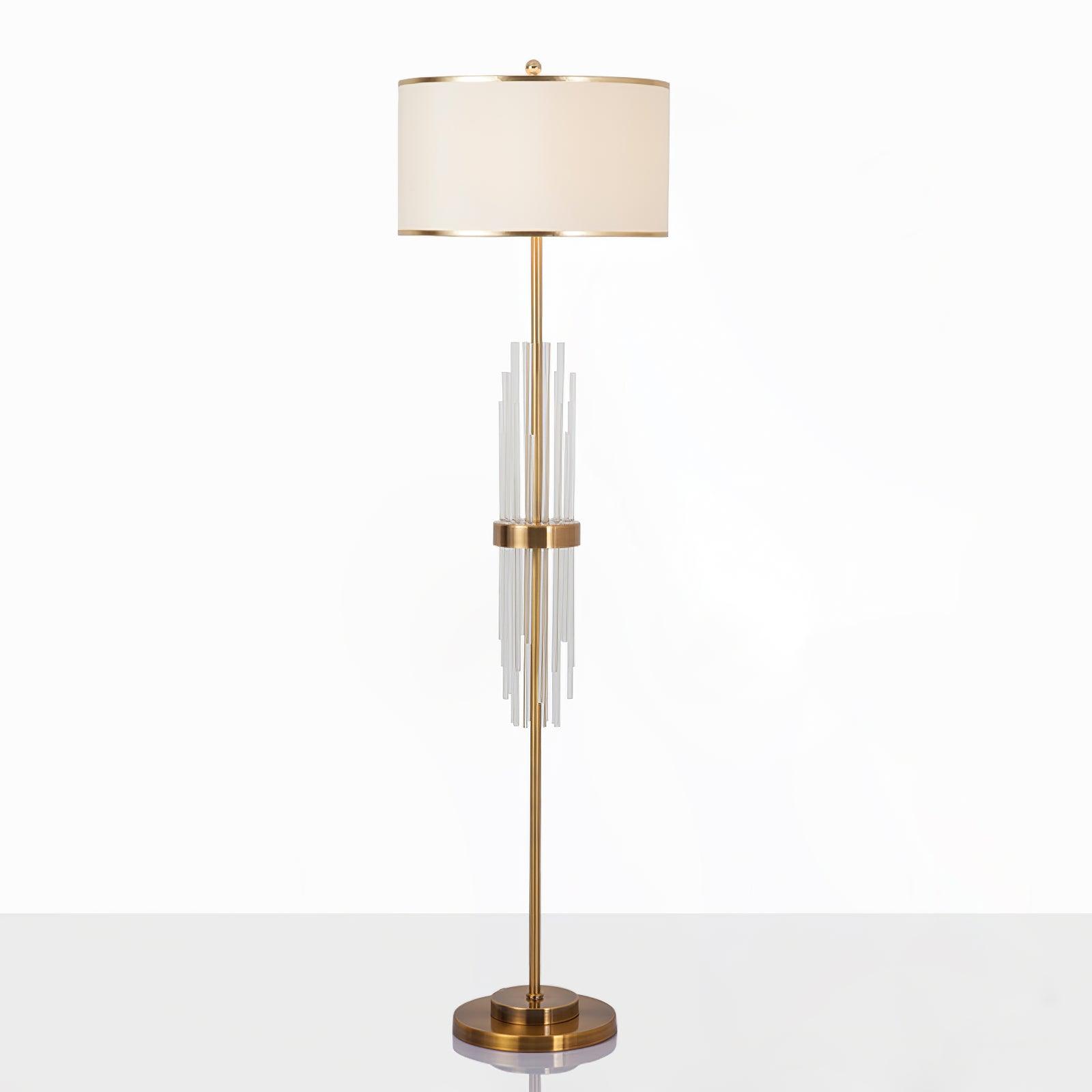Alston Floor Lamp ∅ 13.8″ x H 57.1″ / Dia 35cm x H 145m / Gold / US plug Floor lamp