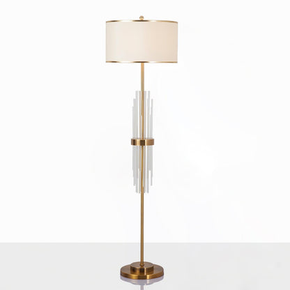 Alston Floor Lamp ∅ 13.8″ x H 57.1″ / Dia 35cm x H 145m / Gold / US plug Floor lamp