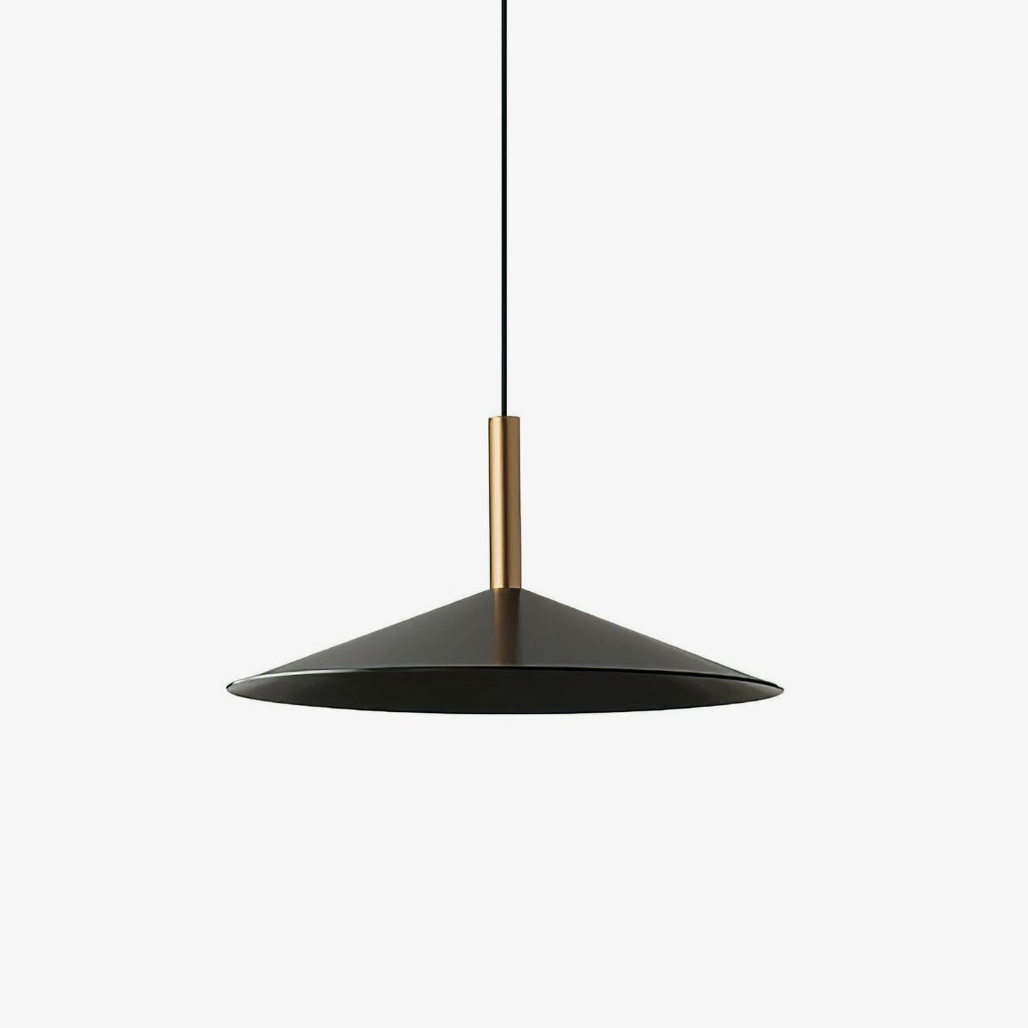 Altura Pendant Lamp ∅ 12.8″ x H 9.1″ / Black / Warm Light Pendant light