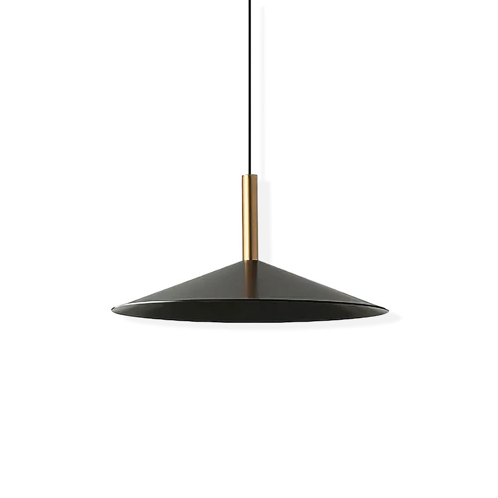 Altura Pendant Lamp ∅ 12.8″ x H 9.1″ / Black / Warm Light Pendant light