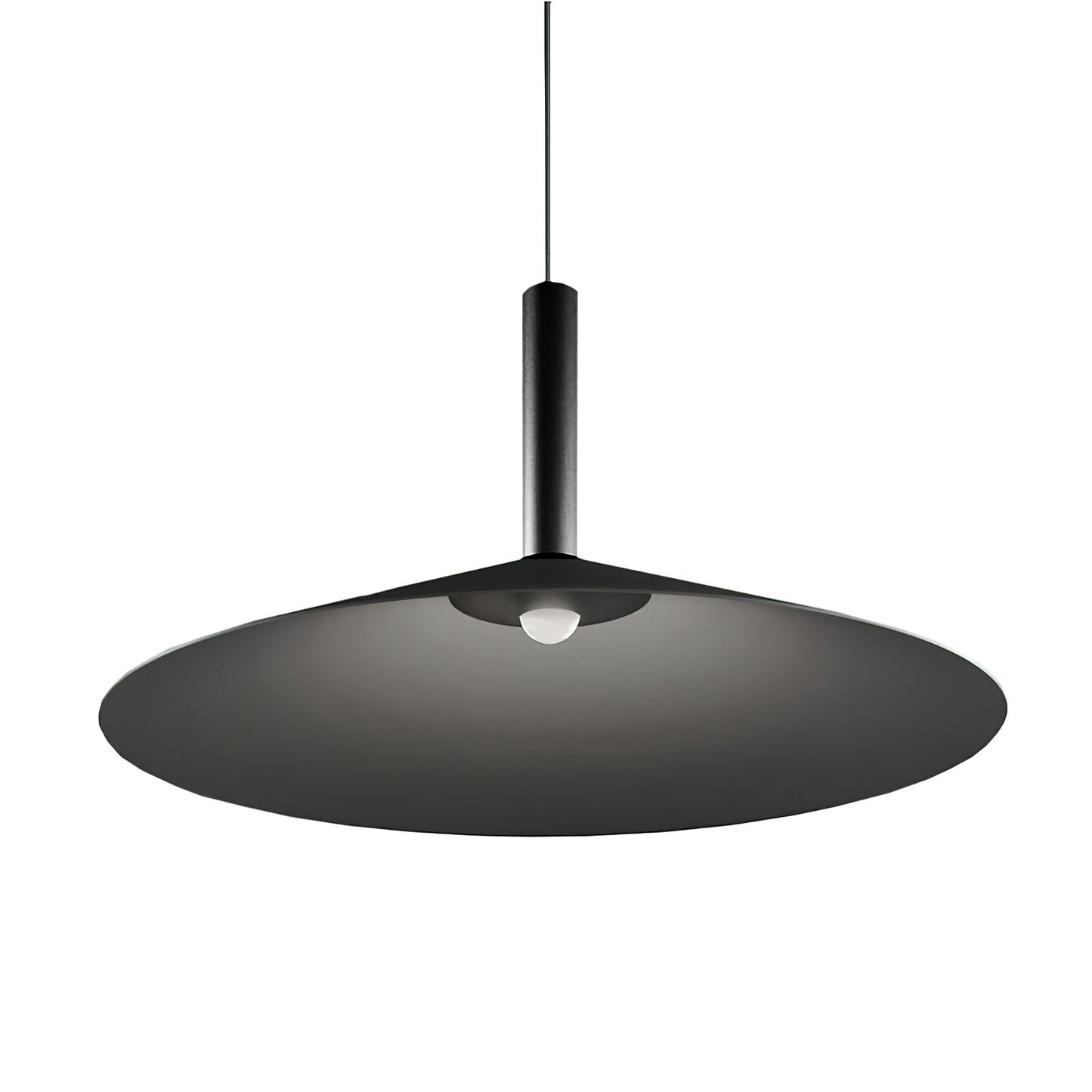 Altura Pendant Lamp ∅ 12.8″ x H 9.1″ / Black / Warm Light Pendant light