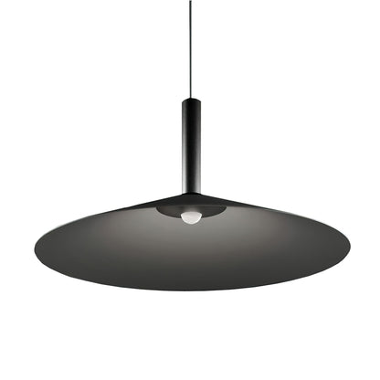 Altura Pendant Lamp ∅ 12.8″ x H 9.1″ / Black / Warm Light Pendant light