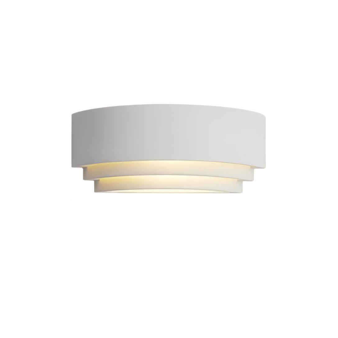 Amalfi Wall Light ∅ 12.2″ x H 3.9″ / Dia 31cm x H 10cm / White Wall lamp