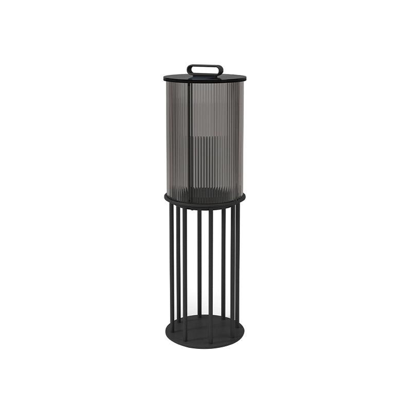 Ambient Line Lantern Garden Lights ∅ 11.8″ x H 47.2″ / Dia 30cm x H 120cm / Black / Warm Light Floor lamp