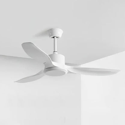 Amelia Ceiling Fan ∅ 42″ x H 9.8″ / White & White (ABS blades) 1001 Ceiling fan