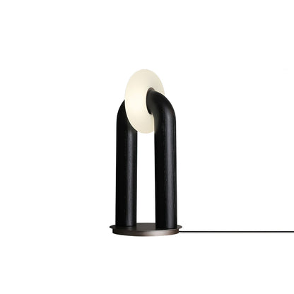 Arcadia Table Lamp ∅ 7.8″ x H 17.7″ / Dia 20cm x H 45cm / Black / US Plug Table lamp