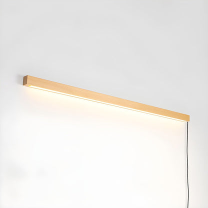 Arlo Linear Wood Plug-in Wall Light 1001 Wall lamp