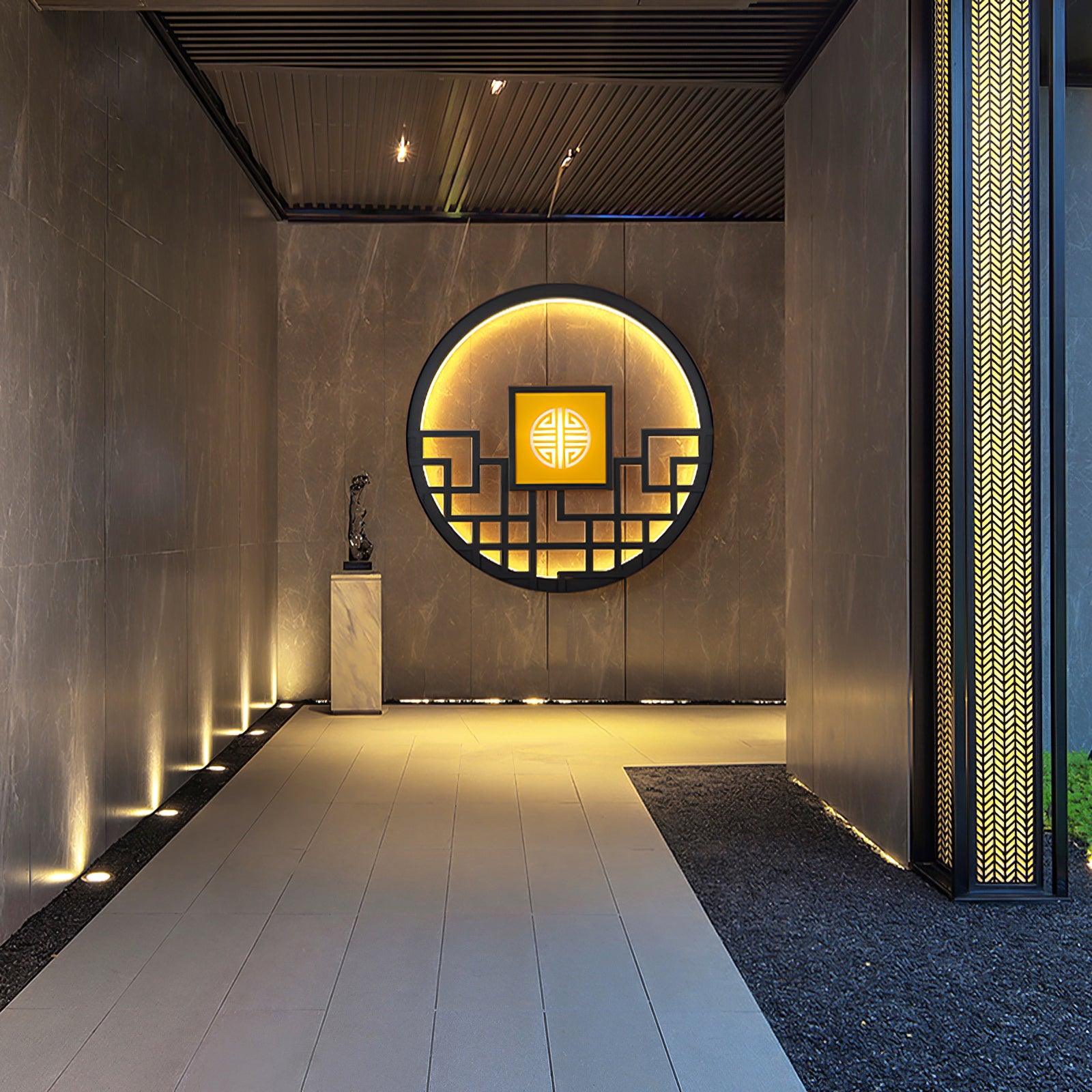 Round Outdoor Wall Light Wall lamp
