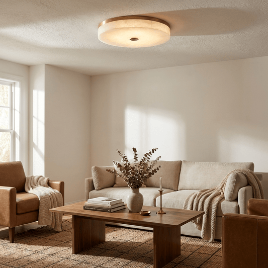 Aurelia Alabaster Ceiling Light