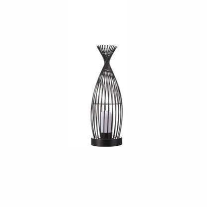 Aurora Orbis Lantern Outdoor Light ∅ 9.8″ x H 23.6″ / Dia 25cm x H 60cm / Model A: Wired Version / Warm Light Outdoor