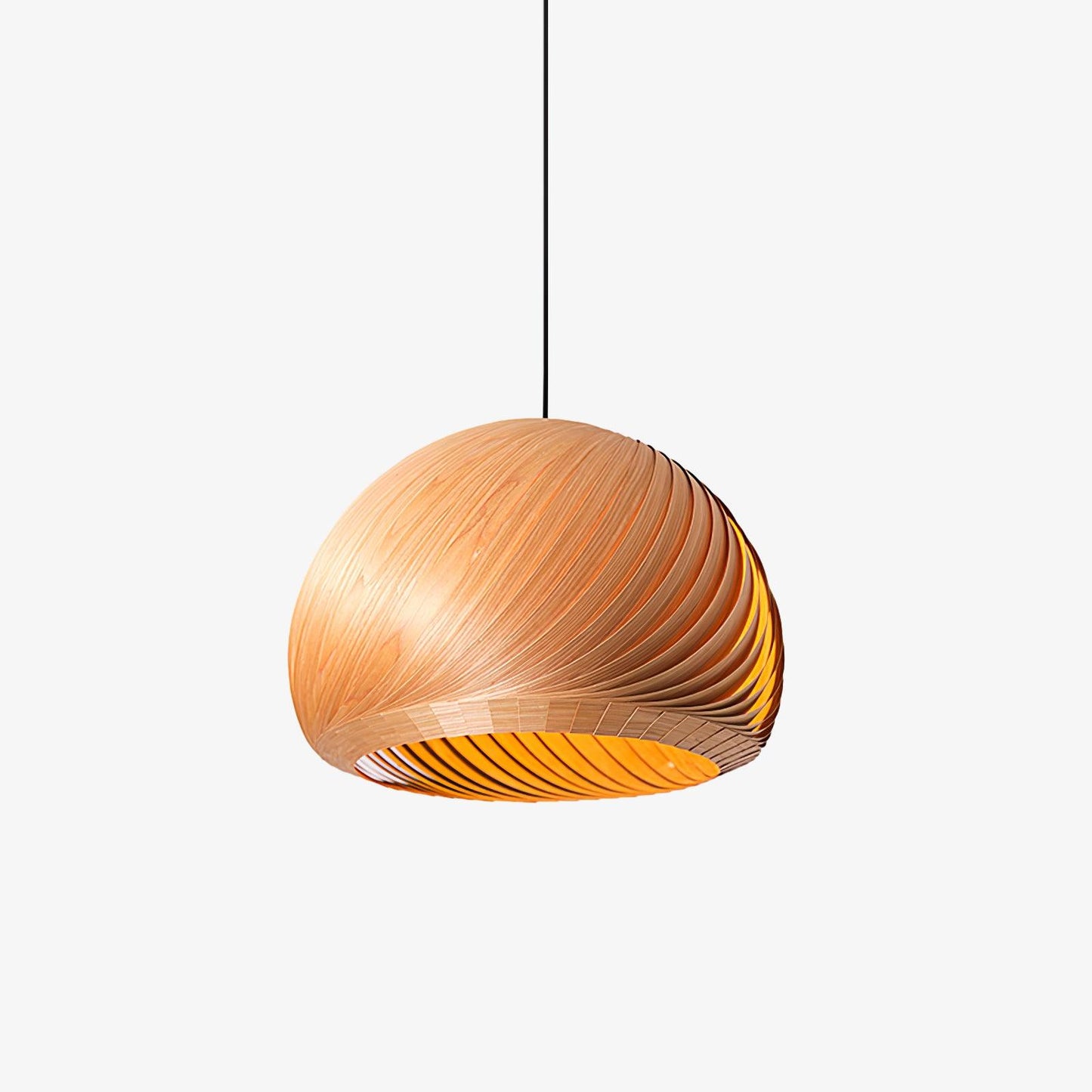 Aurora Whorl Wood Pendant Lamp Pendant light