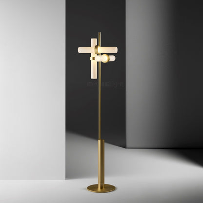 Axis Modular Floor Lamp Style B: W 11.0″ x H 66.9″ / Warm Light / US Plug 1001 Floor lamp