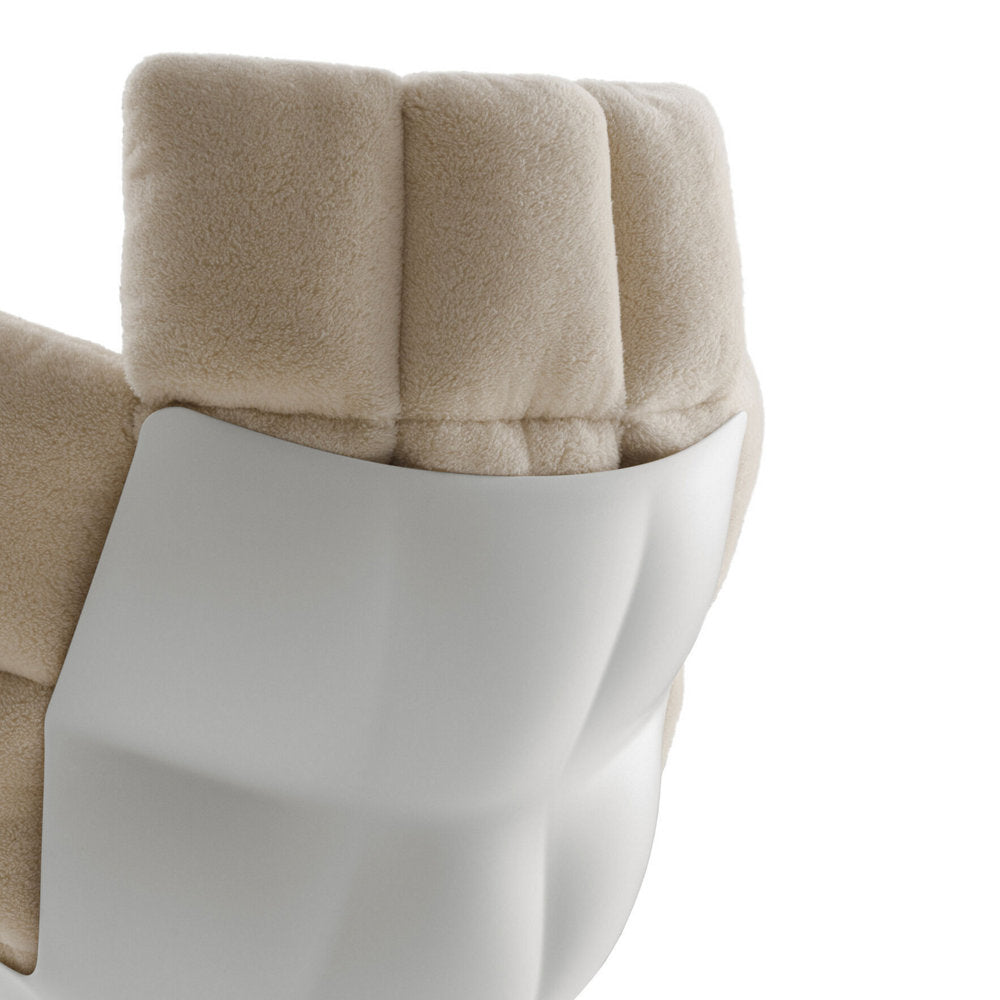 Husk Swivel High Armchair