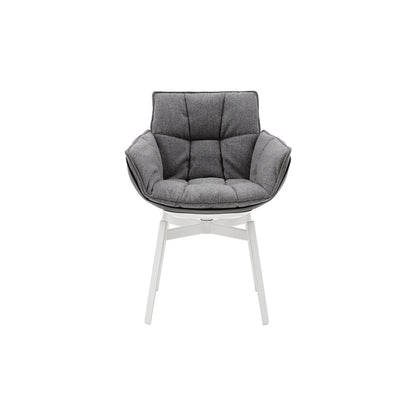 Husk Armchair with Painted Base