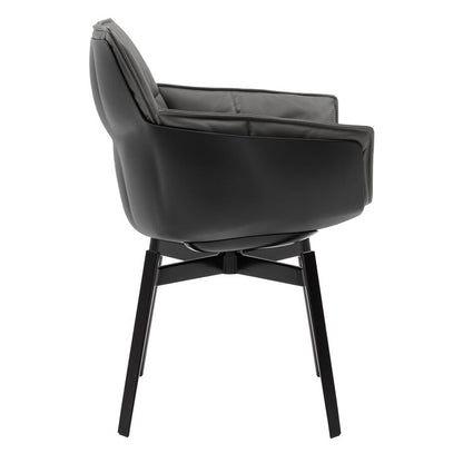 Husk Armchair with Painted Base