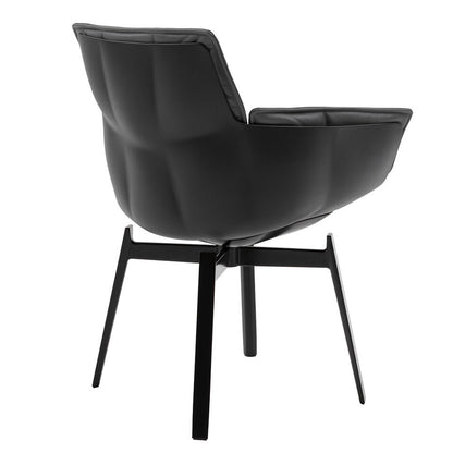 Husk Armchair with Painted Base