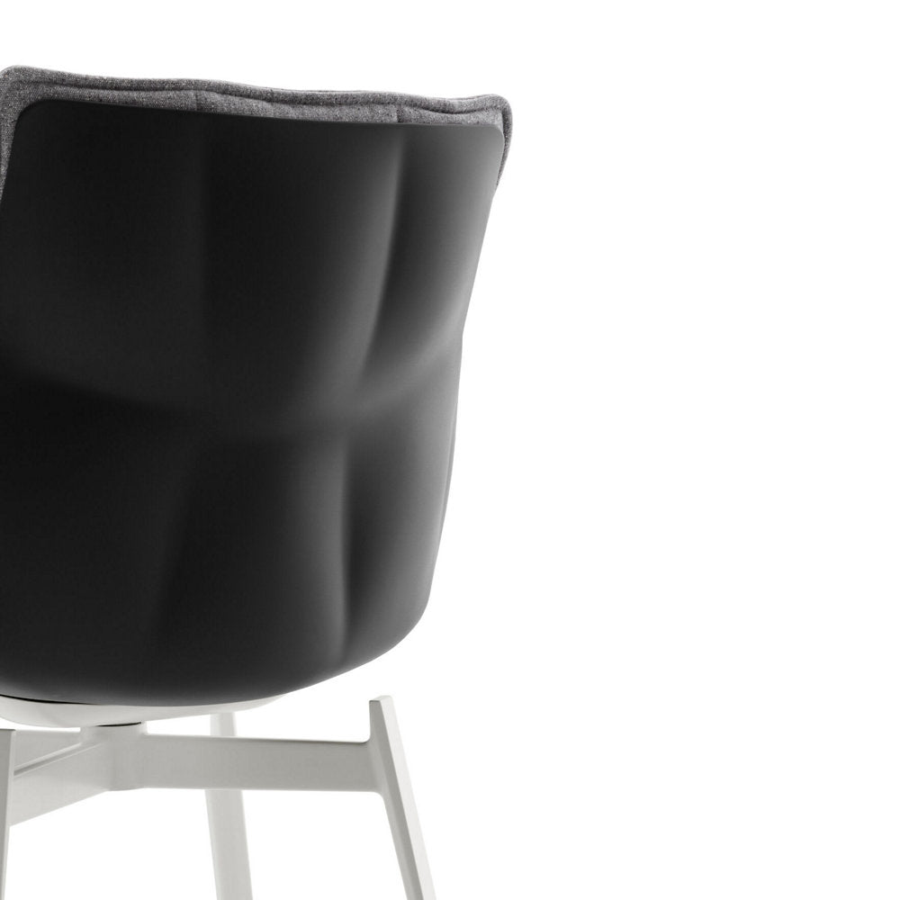 Husk Armchair with Painted Base