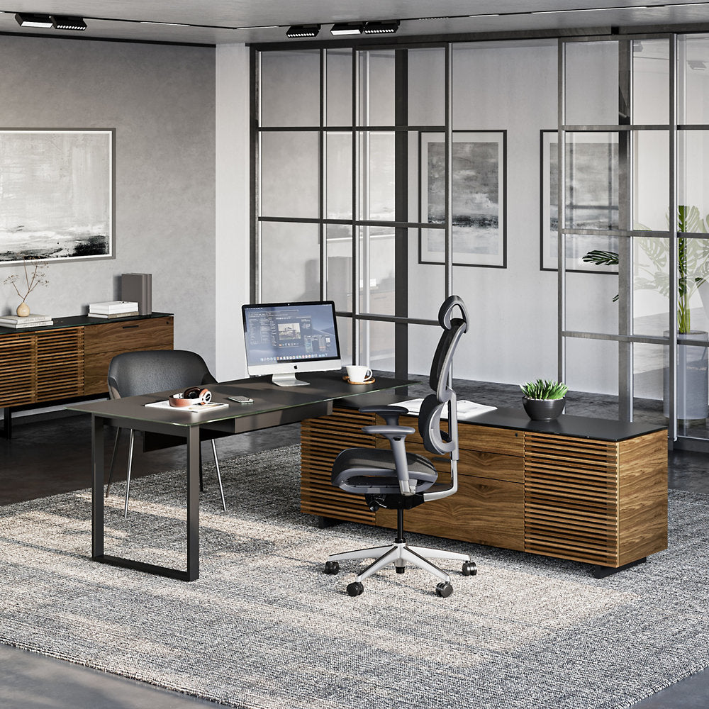 Corridor Office  L-Shaped Desk
