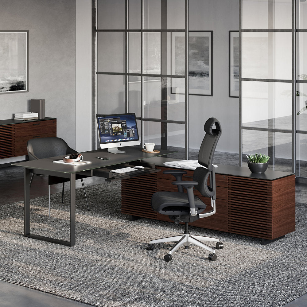 Corridor Office  L-Shaped Desk