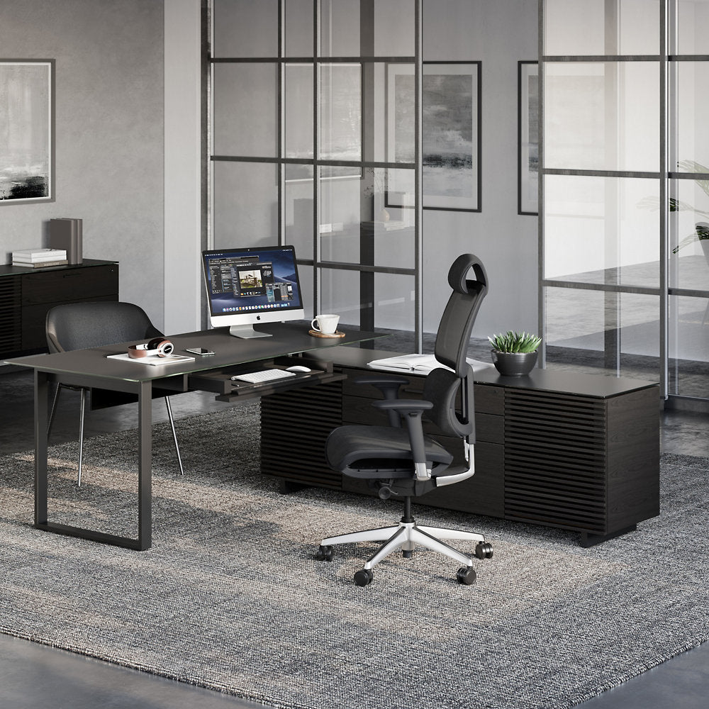 Corridor Office  L-Shaped Desk